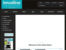 Tablet Screenshot of innovativepackaginggroup.com